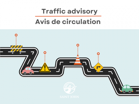 Traffic Advisory: Waterloo Street | City of Saint John, New